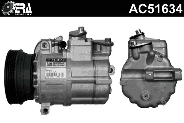 ERA Benelux AC51634 - Компресор, кондиціонер autocars.com.ua