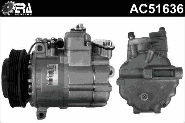 ERA Benelux AC51636 - Компресор, кондиціонер autocars.com.ua