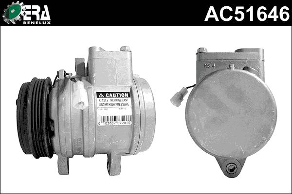 ERA Benelux AC51646 - Компресор, кондиціонер autocars.com.ua