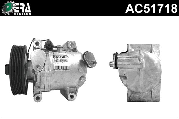 ERA Benelux AC51718 - Компресор, кондиціонер autocars.com.ua