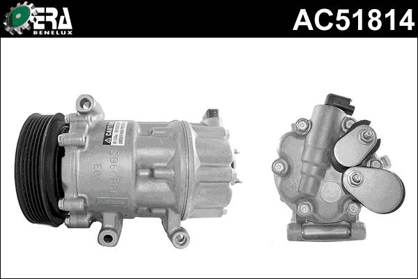 ERA Benelux AC51814 - Компресор, кондиціонер autocars.com.ua