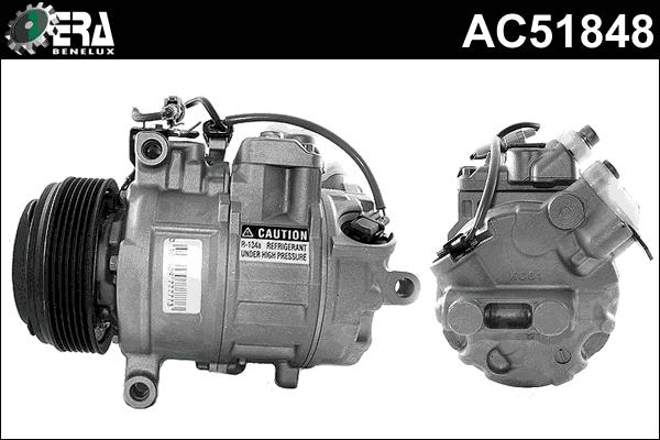 ERA Benelux AC51848 - Компресор, кондиціонер autocars.com.ua