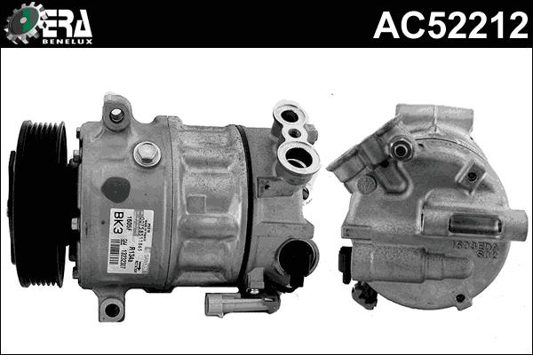 ERA Benelux AC52212 - Компресор, кондиціонер autocars.com.ua