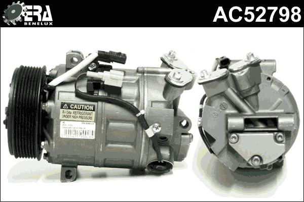 ERA Benelux AC52798 - Компресор, кондиціонер autocars.com.ua