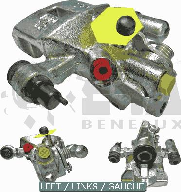 ERA Benelux BC52531 - Гальмівний супорт autocars.com.ua