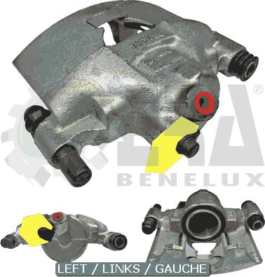 ERA Benelux BC60144 - Гальмівний супорт autocars.com.ua