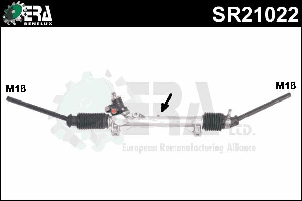 ERA Benelux SR21022 - Рульовий механізм, рейка autocars.com.ua