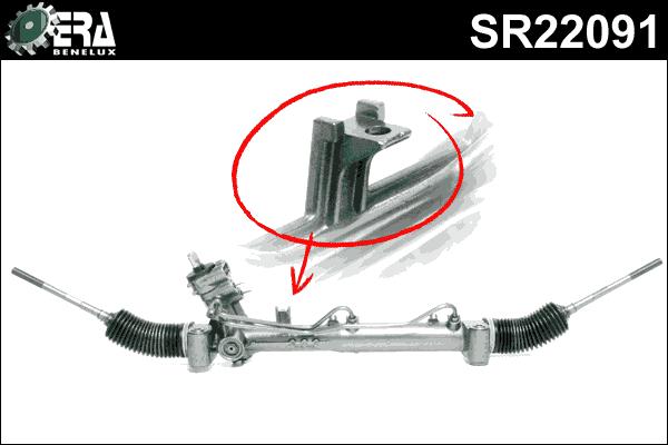 ERA Benelux SR22091 - Рулевой механизм, рейка autodnr.net