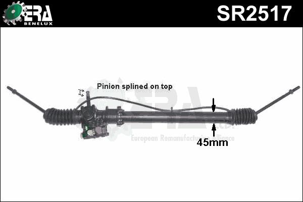 ERA Benelux SR2517 - Рульовий механізм, рейка autocars.com.ua