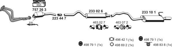 ERNST 010209 - Система випуску ОГ autocars.com.ua