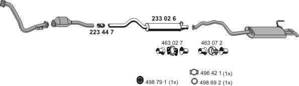 ERNST 010210 - Система випуску ОГ autocars.com.ua