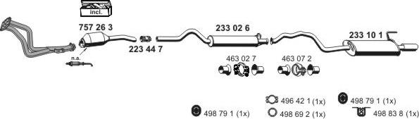 ERNST 010215 - Система випуску ОГ autocars.com.ua