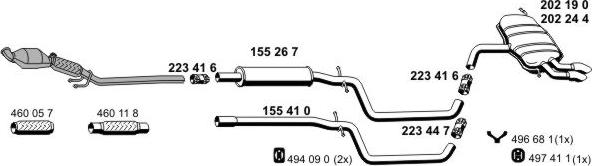 ERNST 010307 - Система випуску ОГ autocars.com.ua