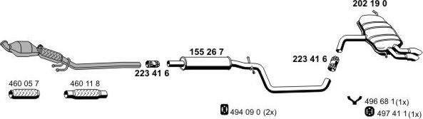 ERNST 010418 - Система випуску ОГ autocars.com.ua