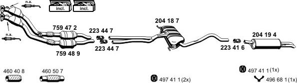 ERNST 010608 - Система випуску ОГ autocars.com.ua