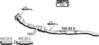 ERNST 190256 - Система выпуска ОГ autodnr.net