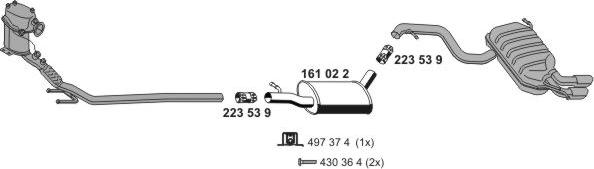 ERNST 010718 - Система випуску ОГ autocars.com.ua