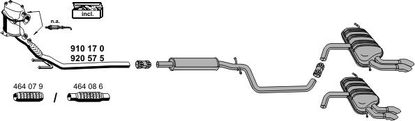 ERNST 010877 - Система випуску ОГ autocars.com.ua