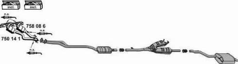 ERNST 020150 - Система випуску ОГ autocars.com.ua