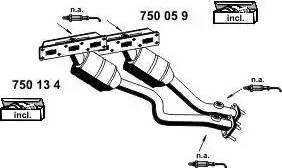 ERNST 020267 - Система випуску ОГ autocars.com.ua