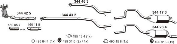 ERNST 030329 - Система випуску ОГ autocars.com.ua