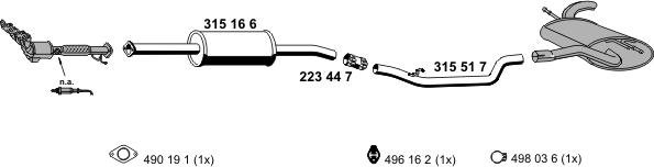 ERNST 031707 - Система випуску ОГ autocars.com.ua