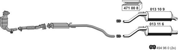 ERNST 051012 - Система випуску ОГ autocars.com.ua