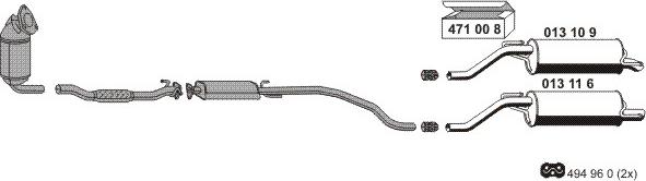 ERNST 051013 - Система випуску ОГ autocars.com.ua