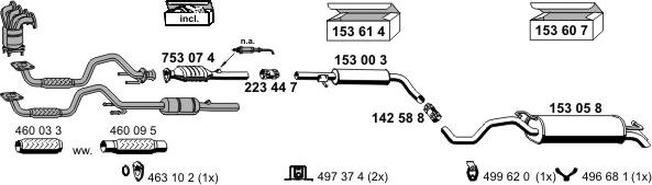 ERNST 060097 - Система випуску ОГ autocars.com.ua