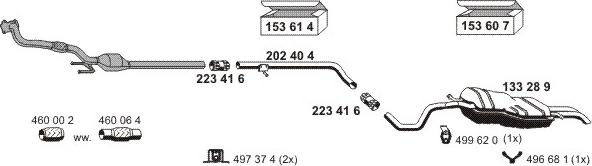 ERNST 071056 - Система випуску ОГ autocars.com.ua