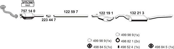 ERNST 070178 - Система випуску ОГ autocars.com.ua