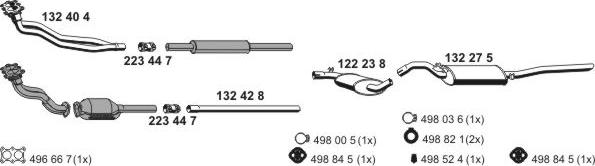ERNST 070364 - Система випуску ОГ autocars.com.ua