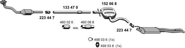 ERNST 070490 - Система випуску ОГ autocars.com.ua