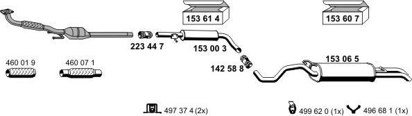ERNST 070687 - Система випуску ОГ autocars.com.ua