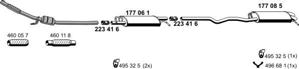 ERNST 070830 - Система випуску ОГ autocars.com.ua