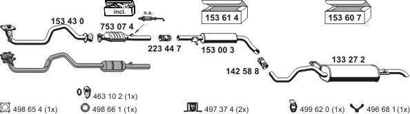 ERNST 071093 - Система випуску ОГ autocars.com.ua