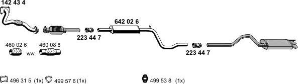 ERNST 071103 - Система випуску ОГ autocars.com.ua