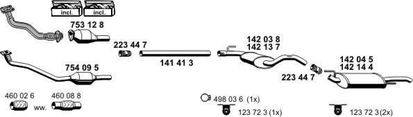 ERNST 071127 - Система випуску ОГ autocars.com.ua