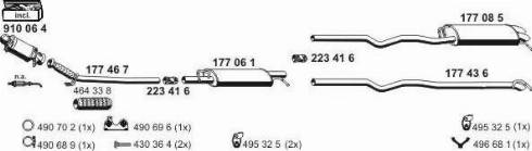 ERNST 071442 - Система випуску ОГ autocars.com.ua