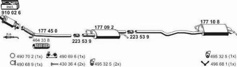ERNST 071446 - Система випуску ОГ autocars.com.ua
