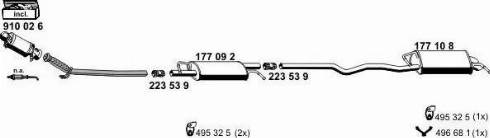 ERNST 071462 - Система випуску ОГ autocars.com.ua