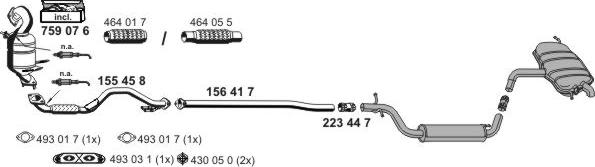 ERNST 071602 - Система випуску ОГ autocars.com.ua