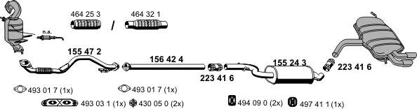 ERNST 071706 - Система випуску ОГ autocars.com.ua