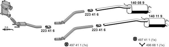 ERNST 071817 - Система випуску ОГ autocars.com.ua