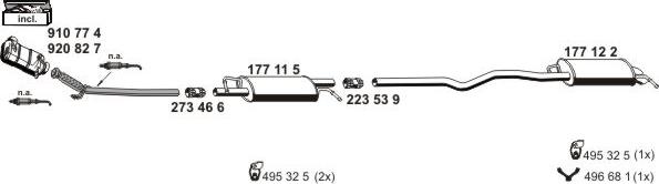 ERNST 071907 - Система випуску ОГ autocars.com.ua