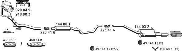 ERNST 071920 - Система випуску ОГ autocars.com.ua