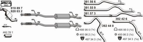 ERNST 071922 - Система випуску ОГ autocars.com.ua