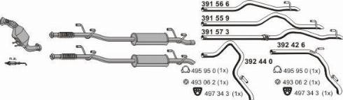 ERNST 071926 - Система випуску ОГ autocars.com.ua