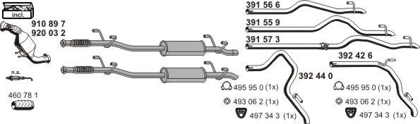 ERNST 071932 - Система випуску ОГ autocars.com.ua