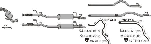 ERNST 071956 - Система випуску ОГ autocars.com.ua